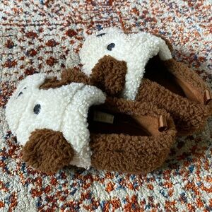 Toddler puppy slippers